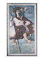 Saint Christopher and the Infant Christ, Domenico Ghirlandaio (Domenico Bigordi) (Italian, Florence 1448/49–1494 Florence), Fresco